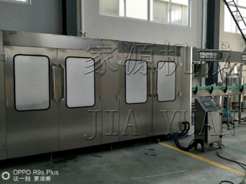 6000-10000瓶/時玻璃瓶果汁三合一灌裝機